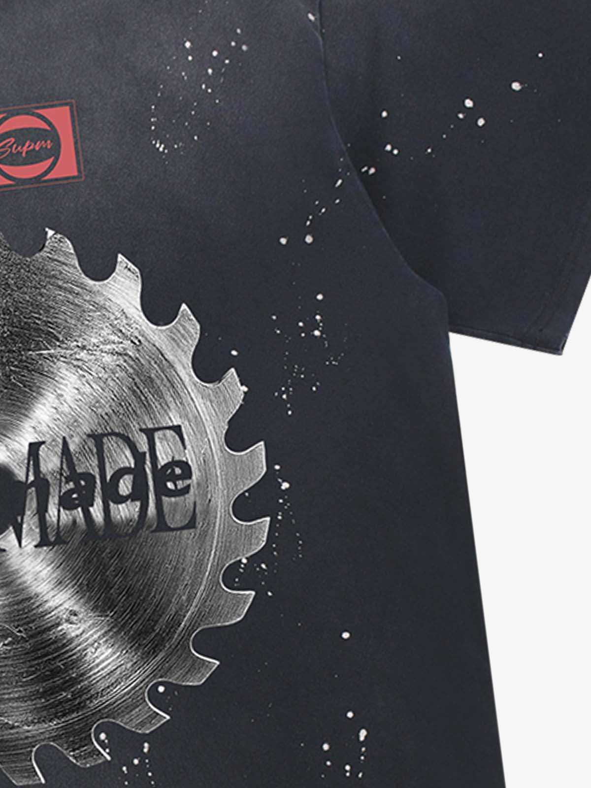 Industrial Saw Blade Graphic T-Shirt
