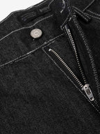 Tribal Rhinestone Graphic Wide Leg Jeans
