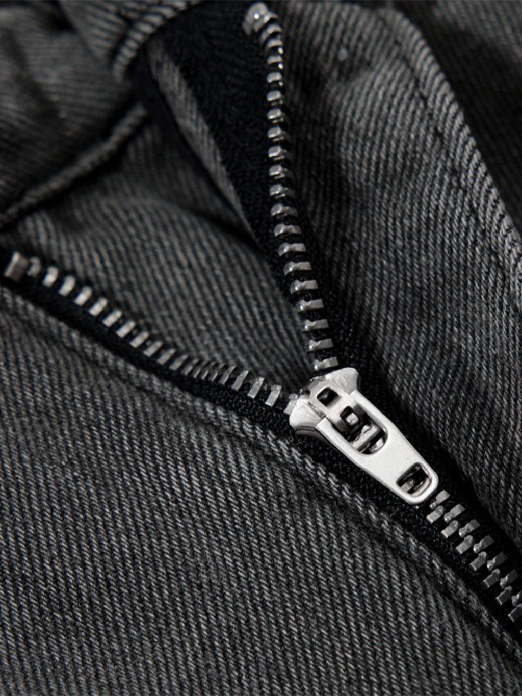 Retro Washed Distressed Deconstructed Patchwork Barrel Jeans