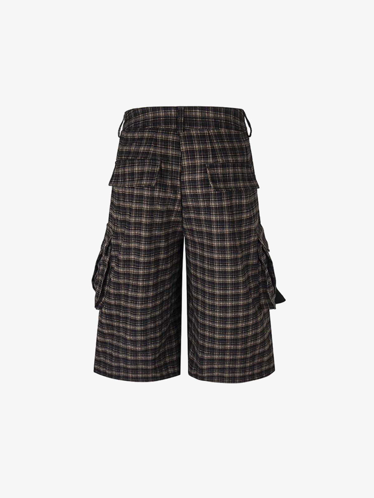 Plaid Cargo Pocket Jorts
