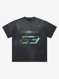 Vintage Washed Number 63 Graphic T-Shirt