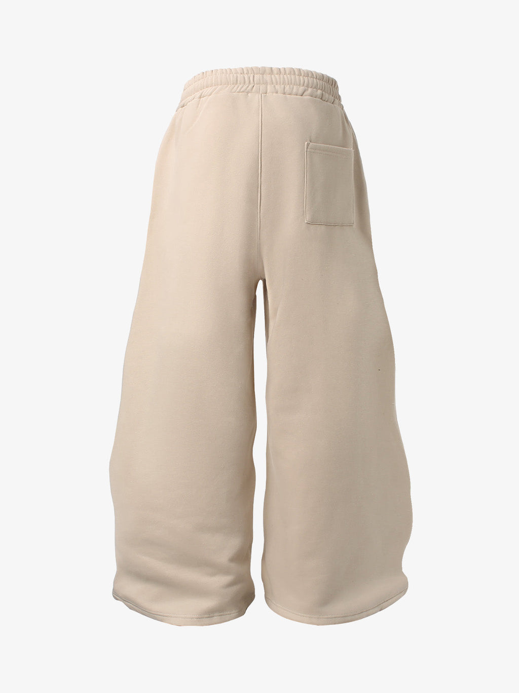 Retro Color-Block Letter Print Baggy Pants