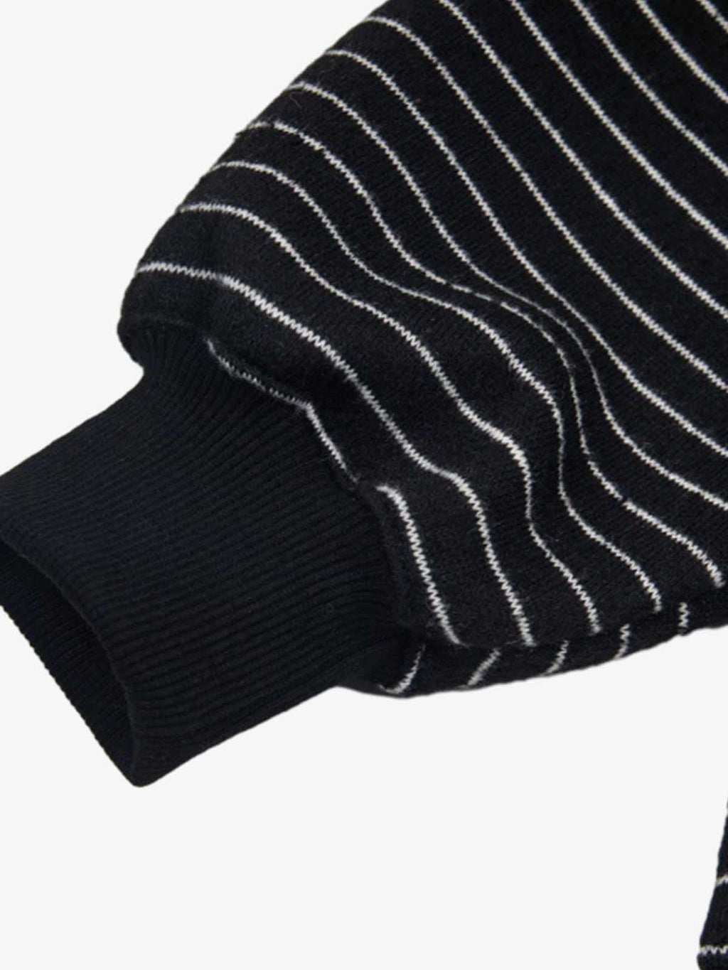 precipice Striped Terry Embroidery "Made" Hoodie