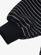 precipice Striped Terry Embroidery "Made" Hoodie