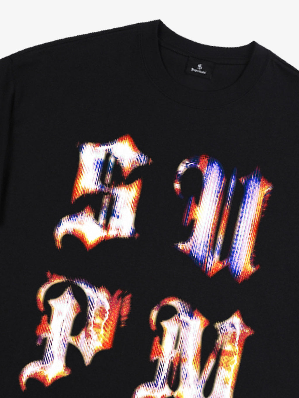 Glitch Gothic Graphic T-Shirt