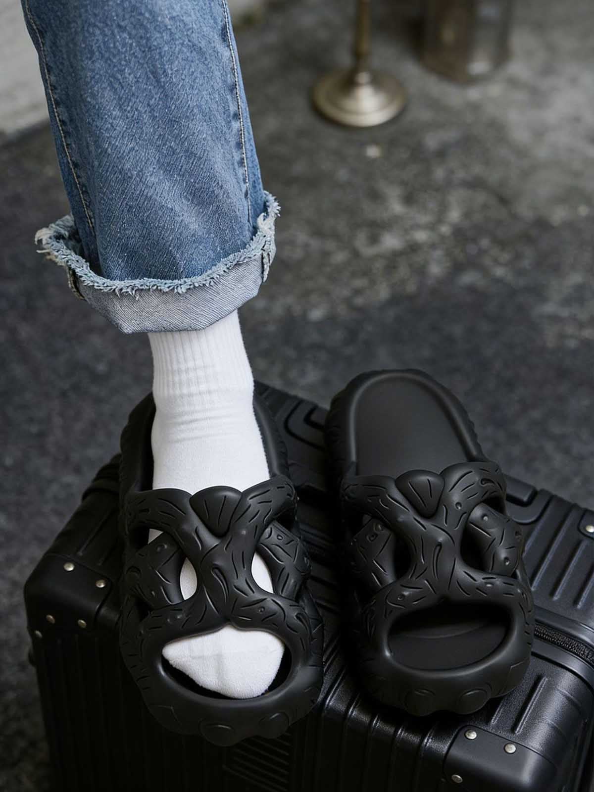 Biomorphic Texture Hollow-Out Slides