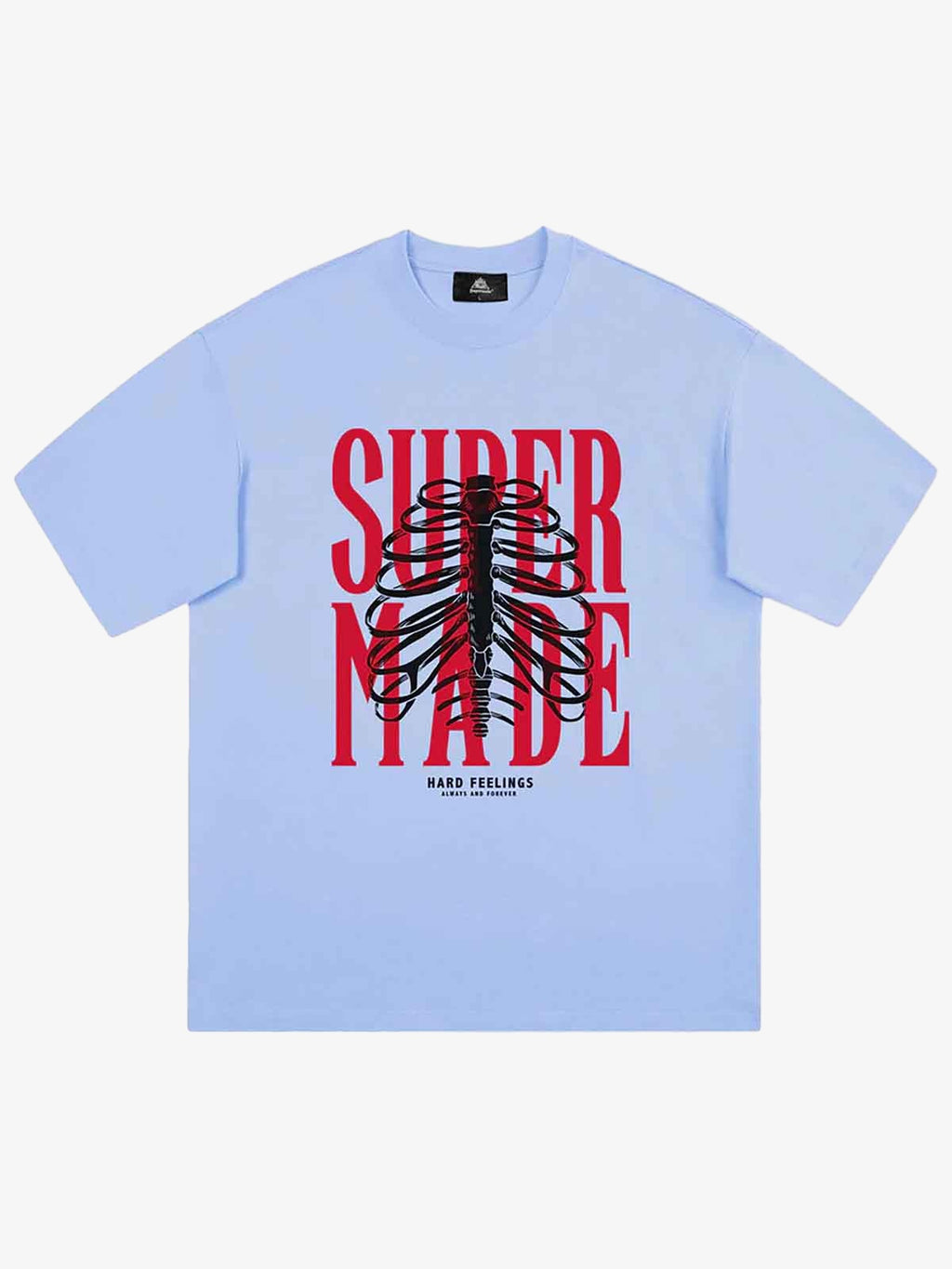 Theprecipice Skull Printed Logo Design T Shirt -1159