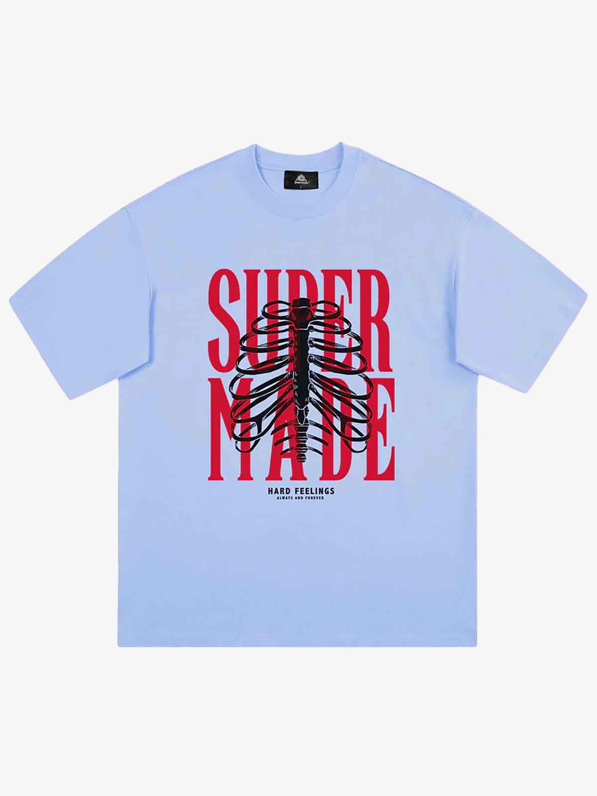 Theprecipice Skull Printed Logo Design T Shirt -1159