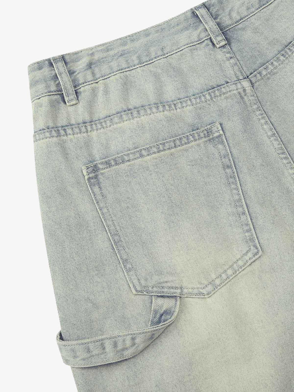 Theprecipice Retro Washed Hip-Hop Shorts