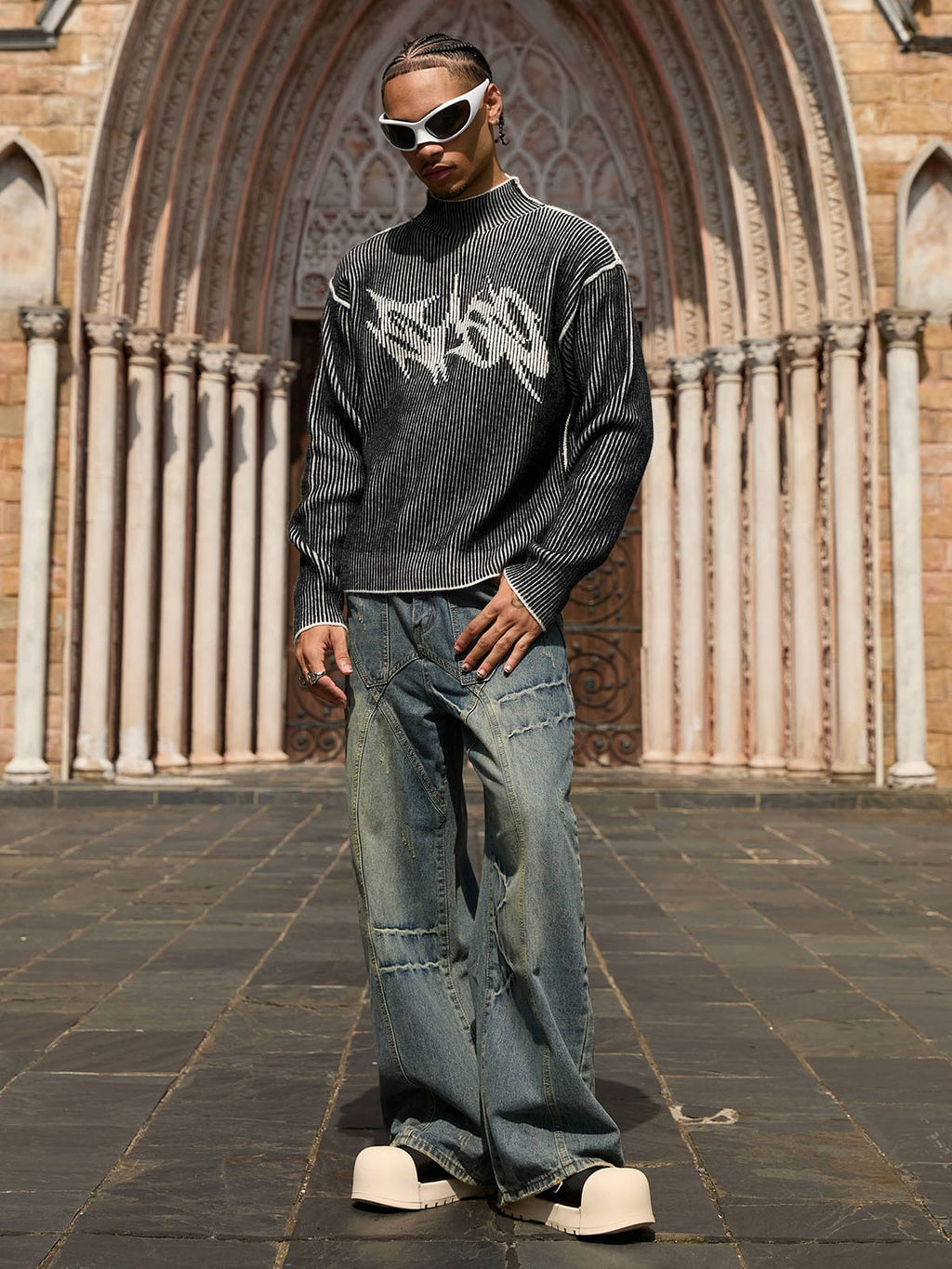 Theprecipice Double Sided Wearable Sweater - 2211