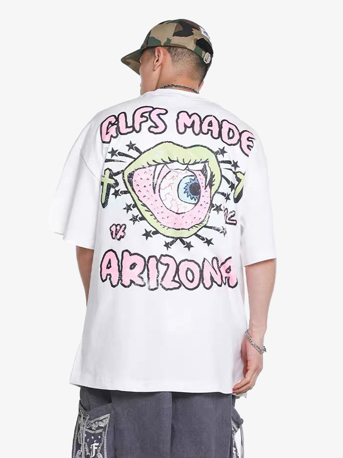 Theprecipice Fun graphic print T-shirt
