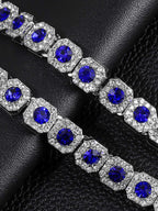 Theprecipice Round Diamond Cuban Necklace