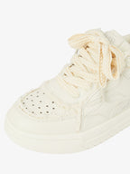 Precipice Casual White Board Shoes - 1466