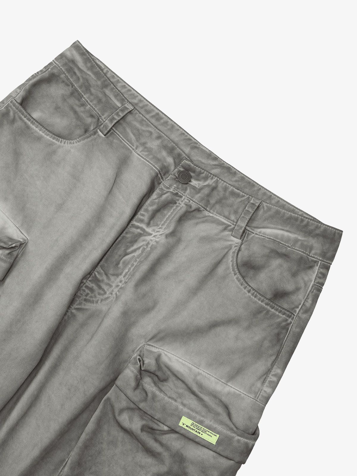 Theprecipice Vintage Wasteland Style Multi Pocket Work Pants