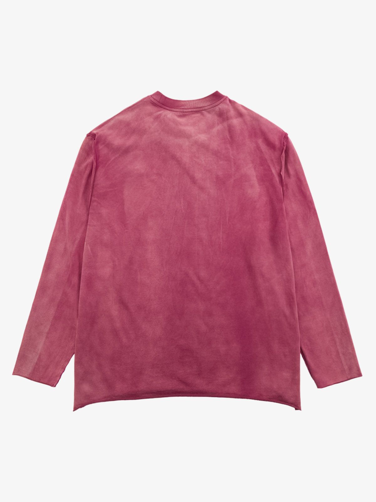 Theprecipice Washed Edge Long Sleeve T-Shirt