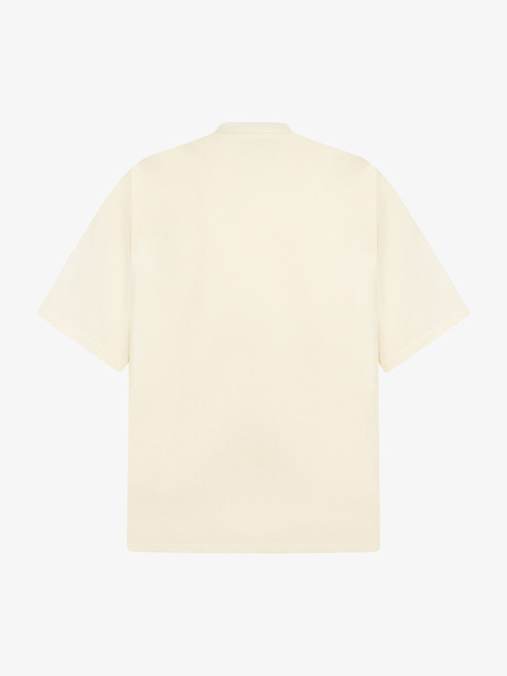 Heavy Retro Patch Embroidered T-shirt - 2398