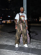 Theprecipice Leopard Print Street Style Workwear Overalls - 2020