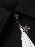 Theprecipice Star Zipper Design Shirt -1575