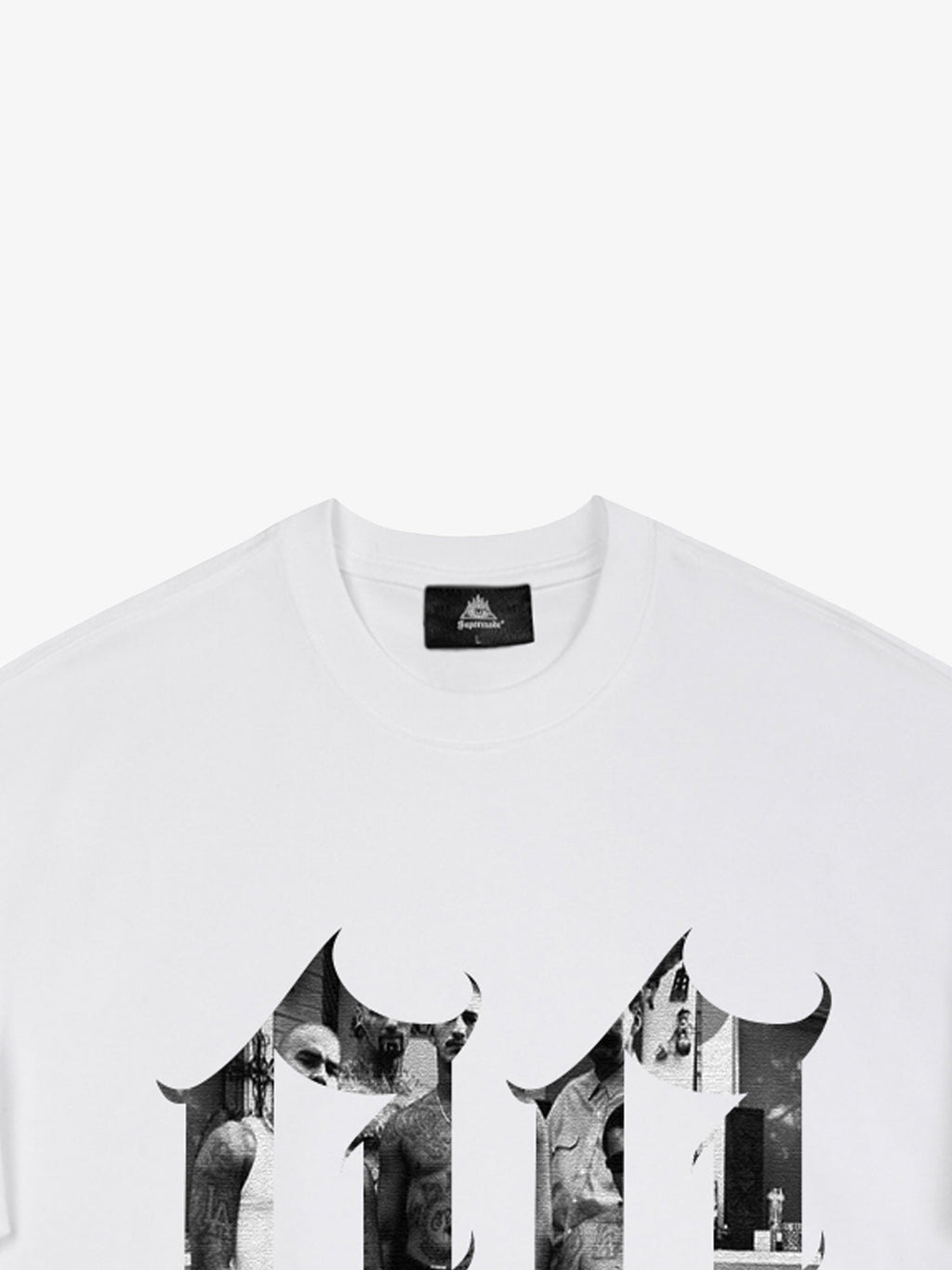 Original Photograph Letter Oversized Graphic T-Shirt