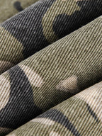 Theprecipice Camouflage Fur Hooded Jacket - 2353