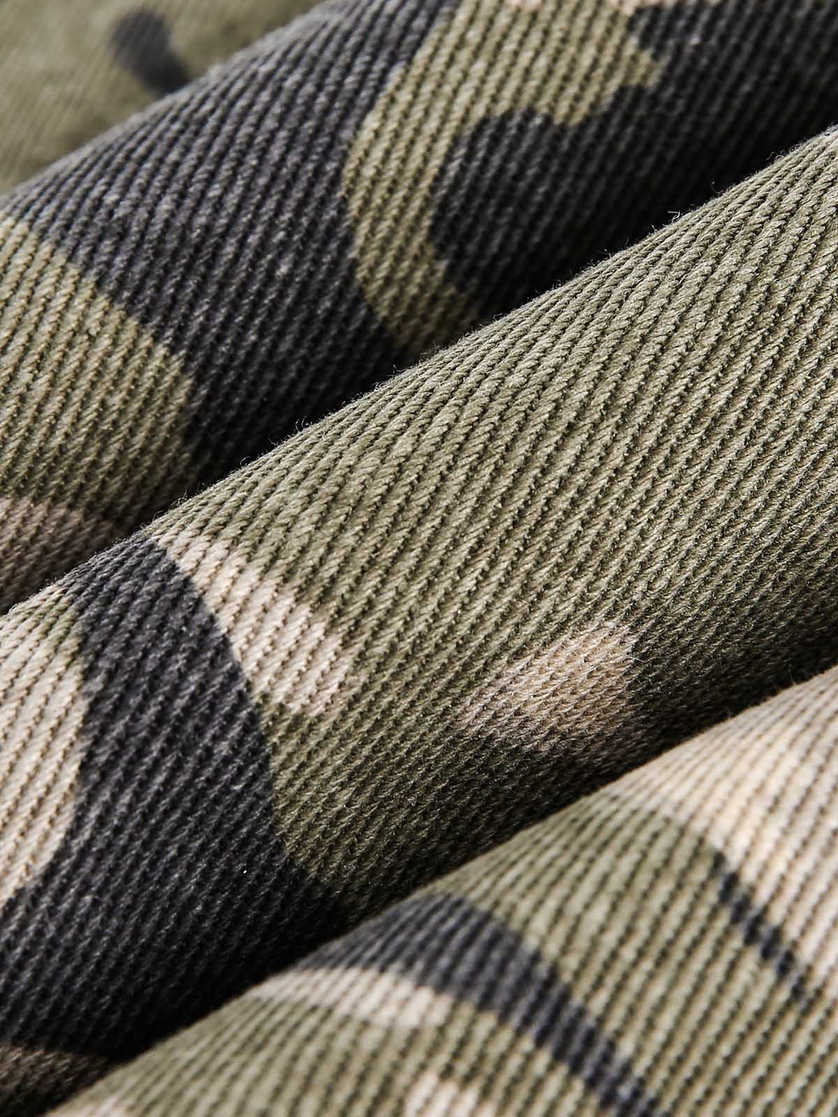 Theprecipice Camouflage Fur Hooded Jacket - 2353