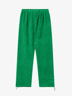 Precipice High Waisted Straight Cotton Sweatpants -1284
