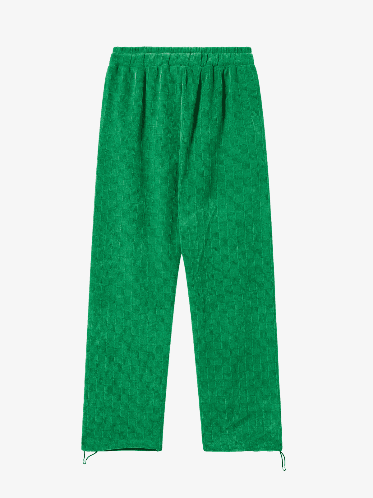 Precipice High Waisted Straight Cotton Sweatpants -1284