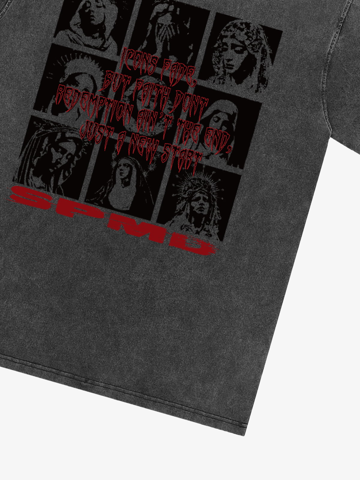 Original Saint Slogan Graphic T-Shirt