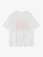 Theprecipice Creative Alphabet Printed T-Shirt