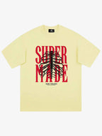 Theprecipice Skull Printed Logo Design T Shirt -1159