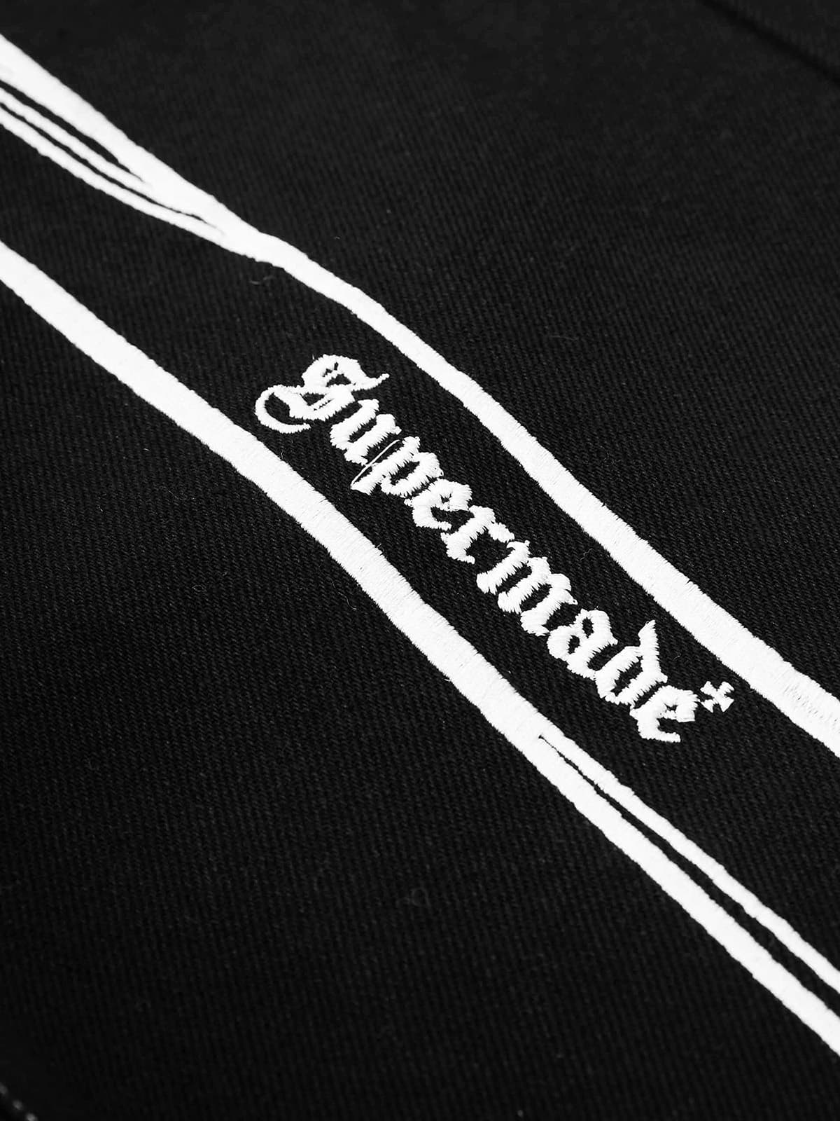 Theprecipice Hip Hop Bones Embroidered Jeans - 1859