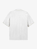 Elegant Pearl-Embellished Oversized T-Shirt