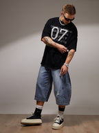 Distressed NO.7 Graphic T-Shirt