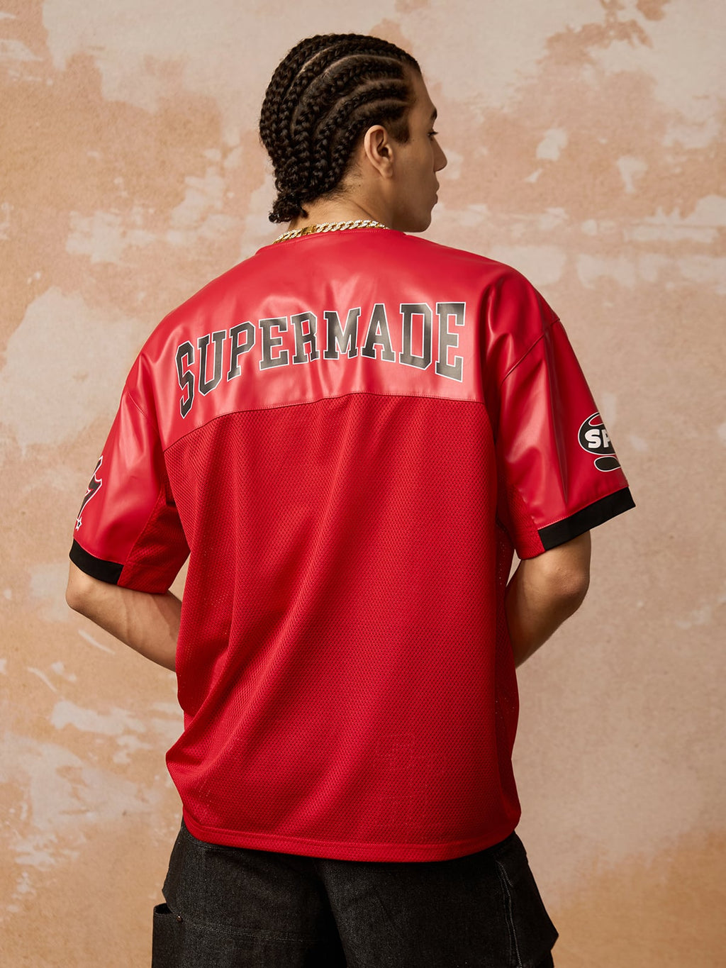 Original "SUPER 7" V-Neck Jersey T-SHIRT - 2424