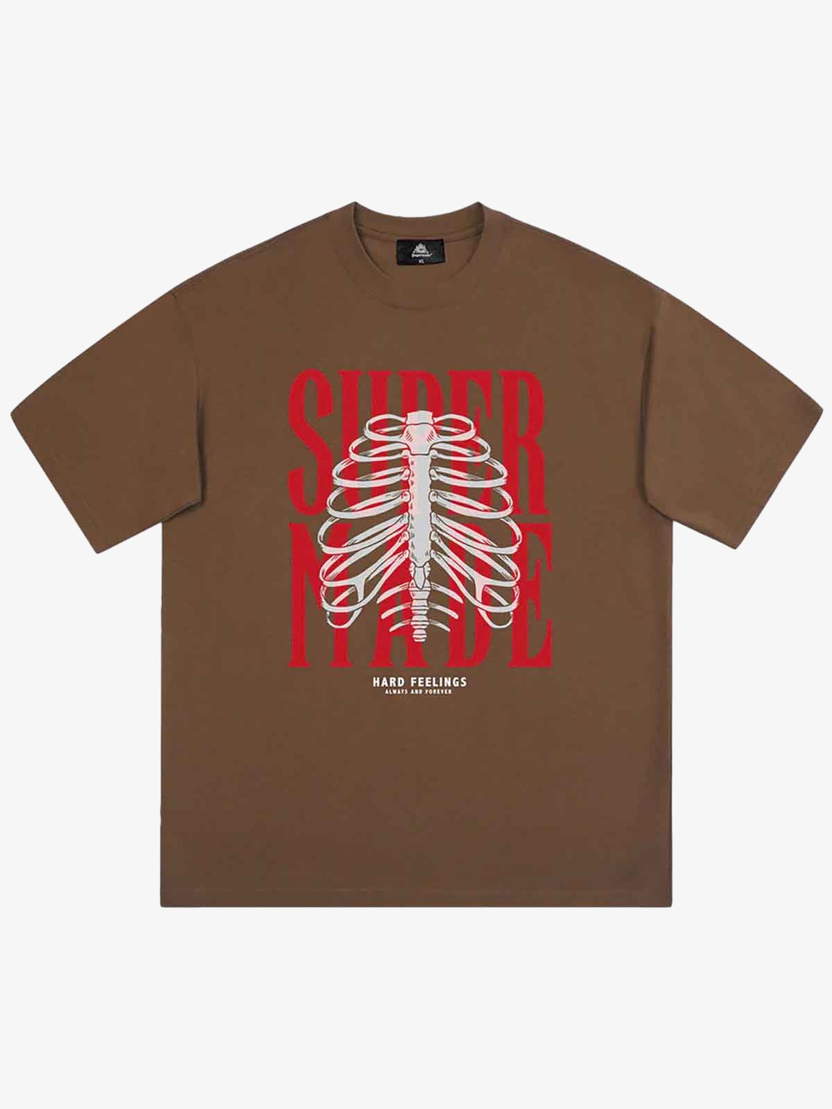 Theprecipice Skull Printed Logo Design T Shirt -1159