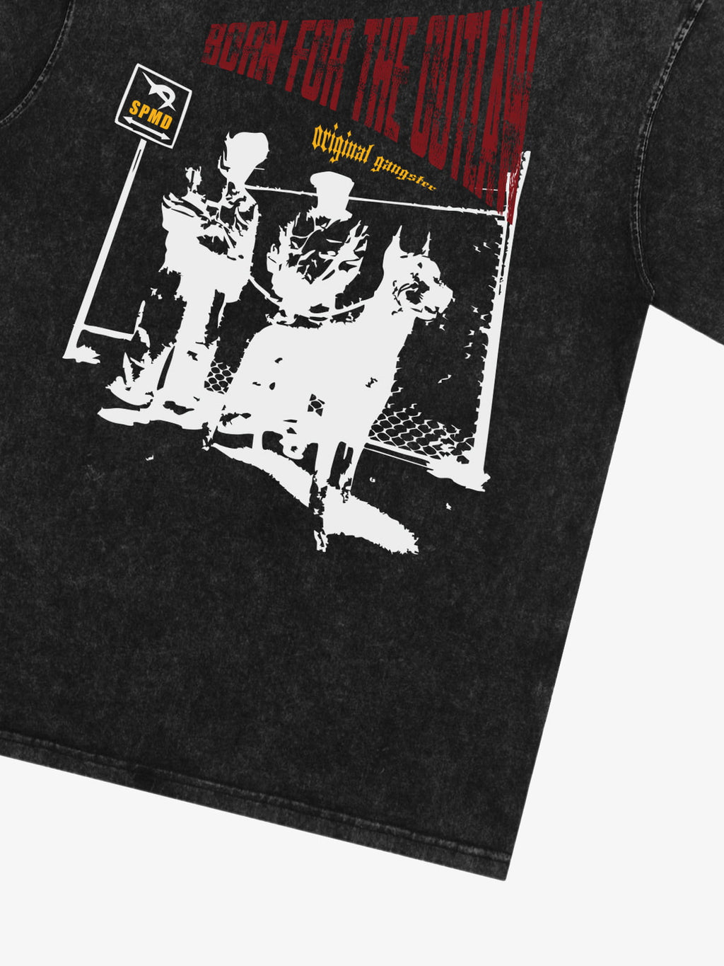 Original “Born for the Outlaw” Graphic Print T-Shirt