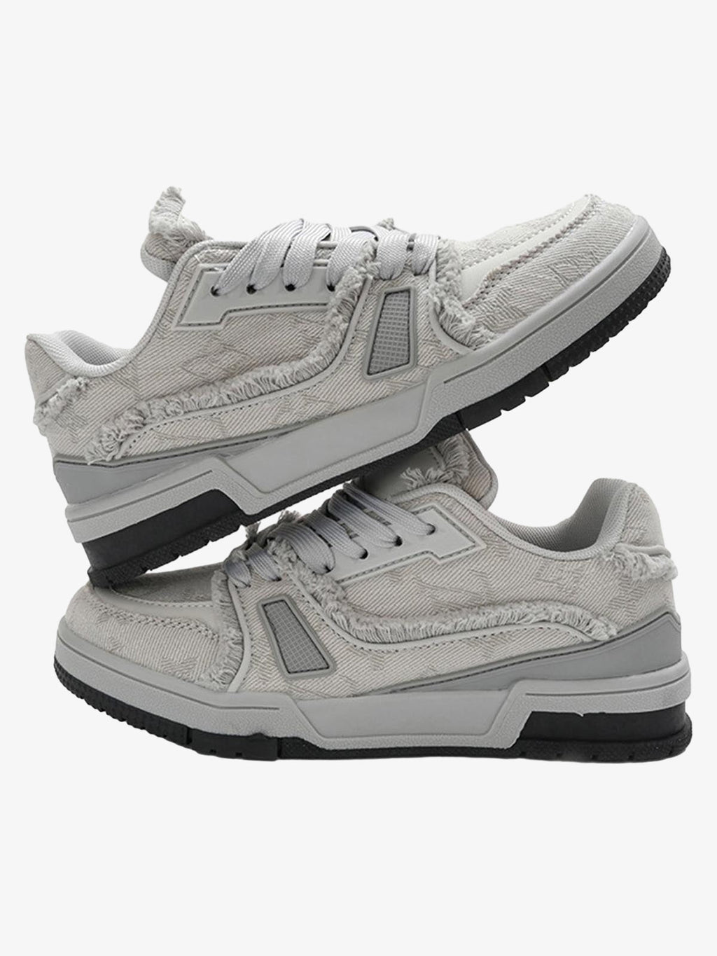Theprecipice Retro Denim Sneakers - 2234