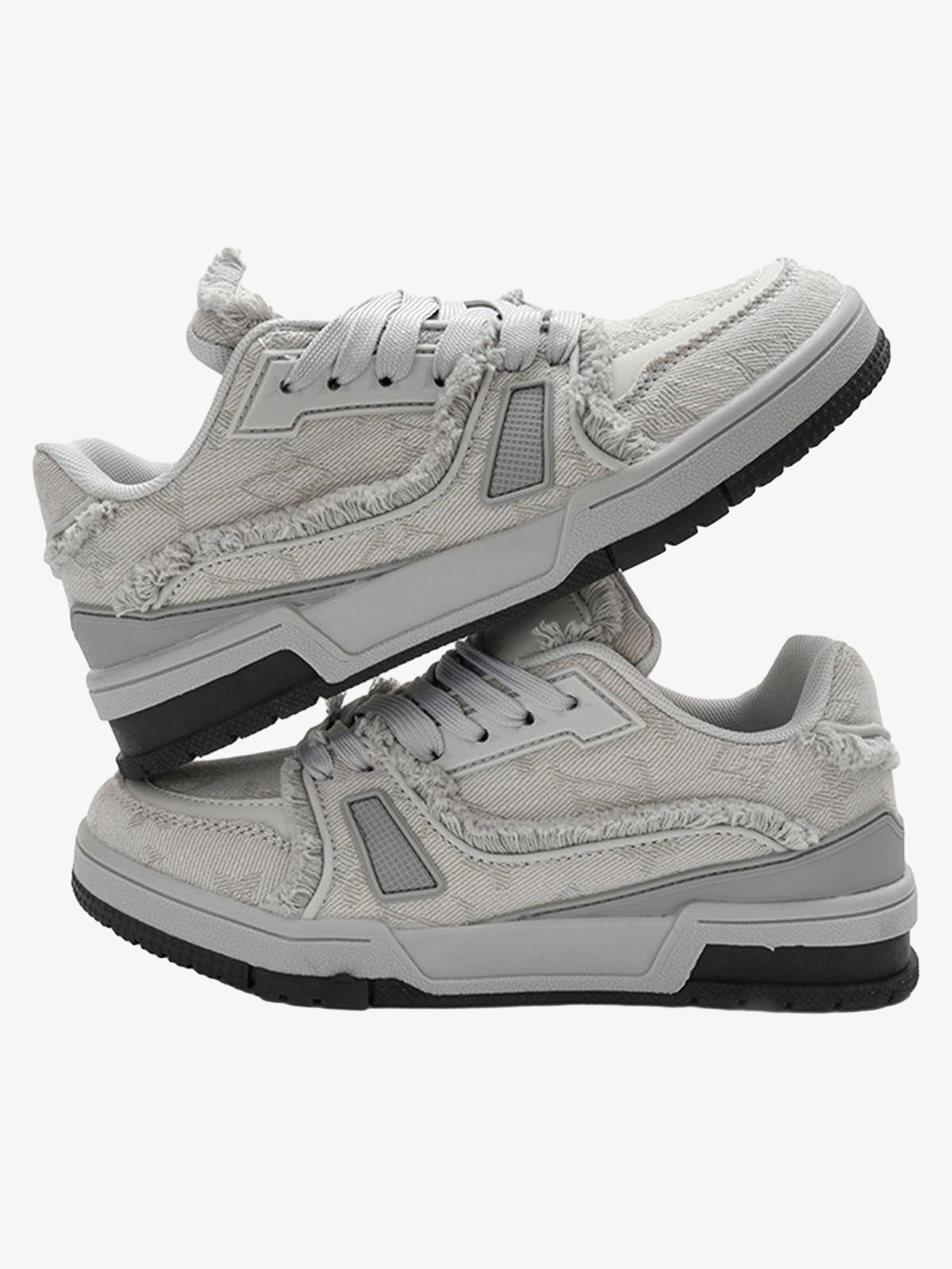 Theprecipice Retro Denim Sneakers - 2234