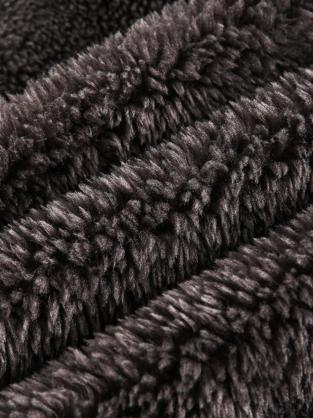 Theprecipice Fur Hooded Quilted Sherpa Jacket - 2304