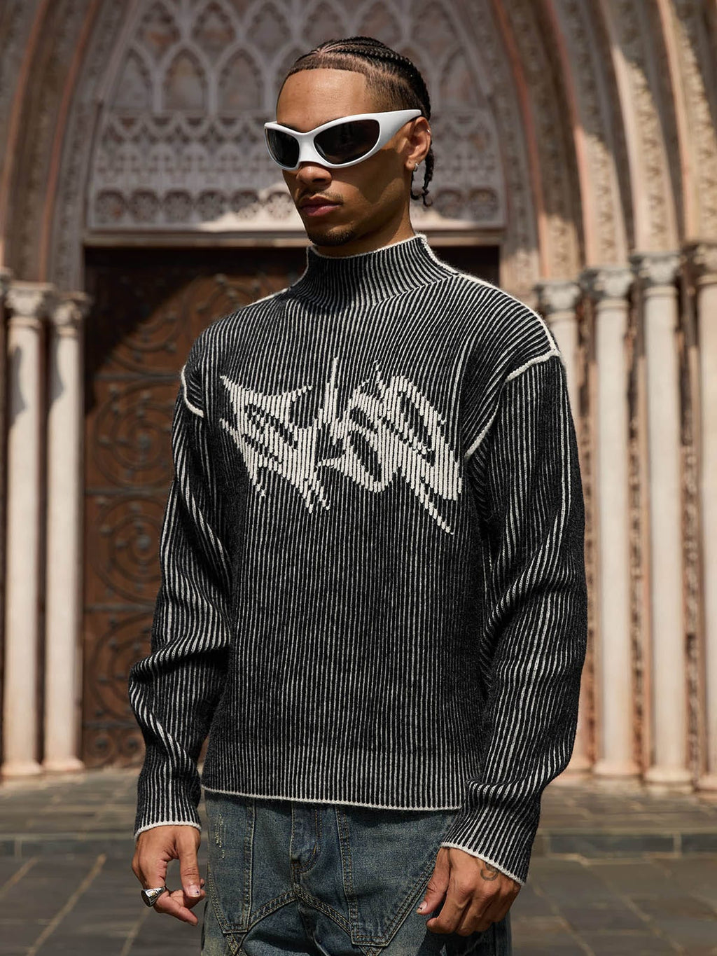 Theprecipice Double Sided Wearable Sweater - 2211