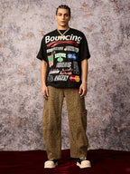 Cheetah Print Barrel Pants - 2416