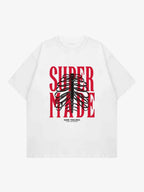 Theprecipice Skull Printed Logo Design T Shirt -1159