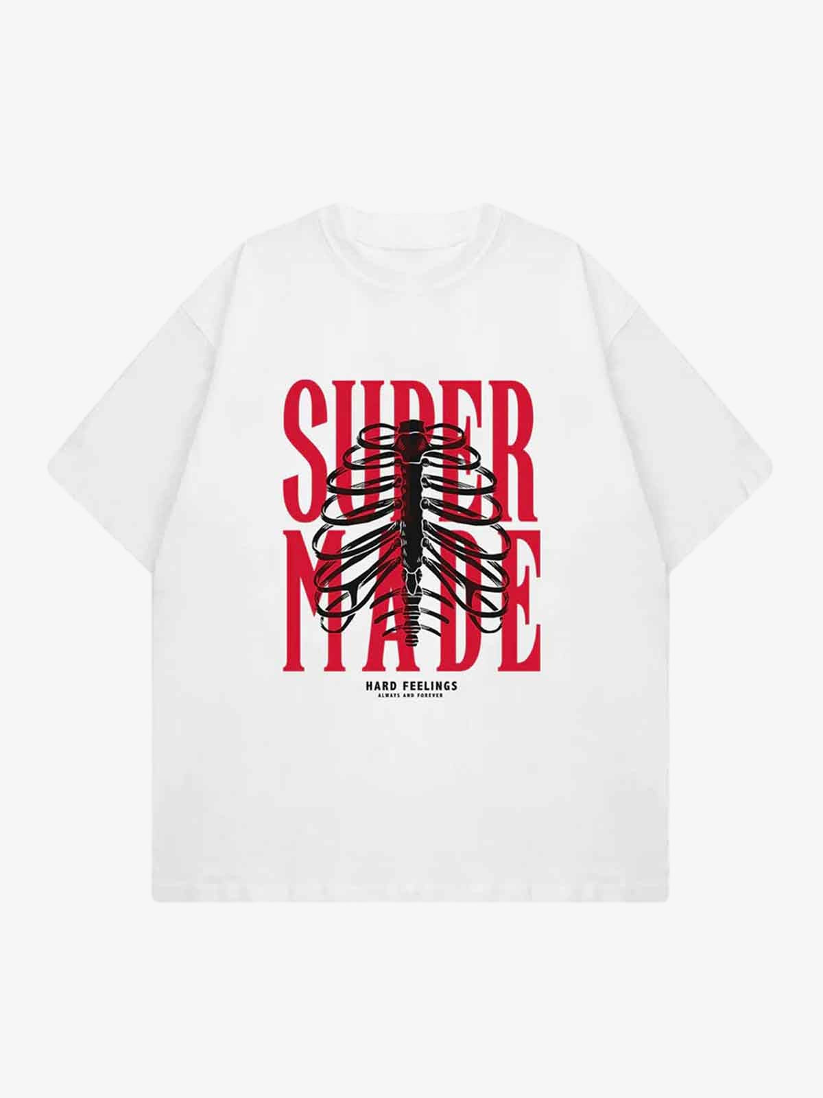 Theprecipice Skull Printed Logo Design T Shirt -1159