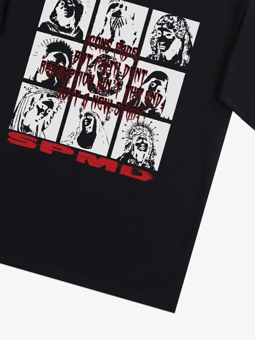 Original Saint Slogan Graphic T-Shirt