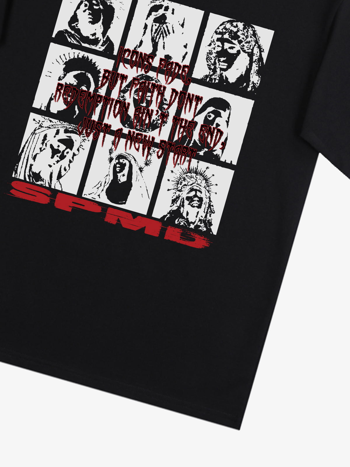 Original Saint Slogan Graphic T-Shirt