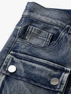 Theprecipice High Street Embroidery Hip-Hop Jeans - 2122