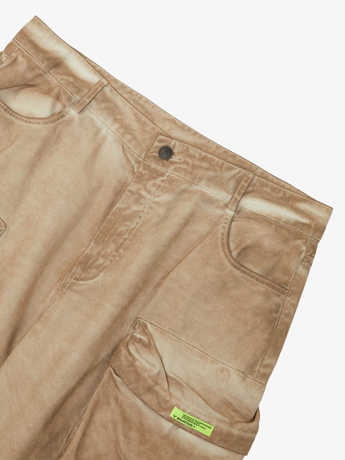 Theprecipice Vintage Wasteland Style Multi Pocket Work Pants