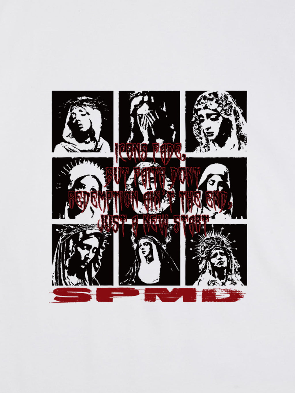 Original Saint Slogan Graphic T-Shirt