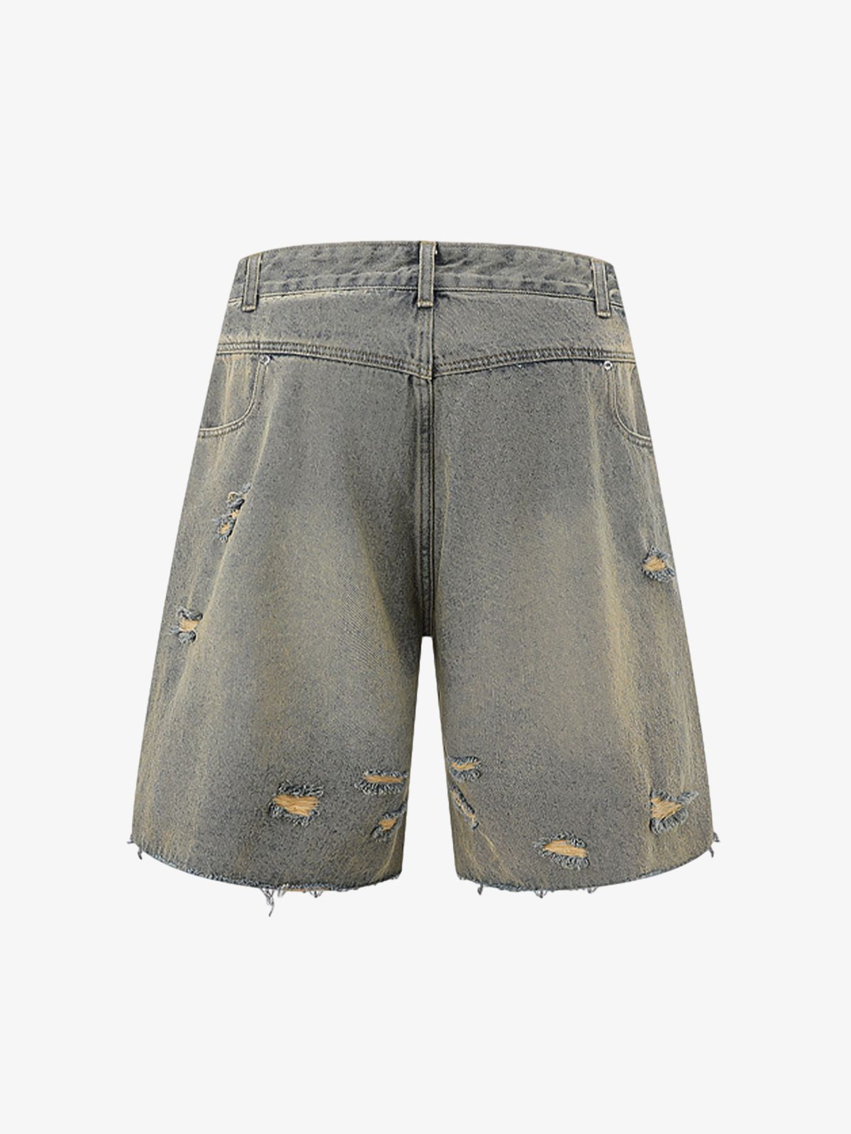 Denim Distressed Ripped Suit - 2460