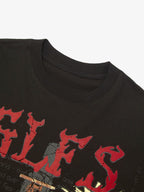 Theprecipice Funny Jesus Graffiti Street Rap T-shirt
